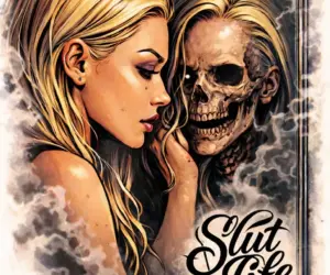 Femme miroir crâne slut life